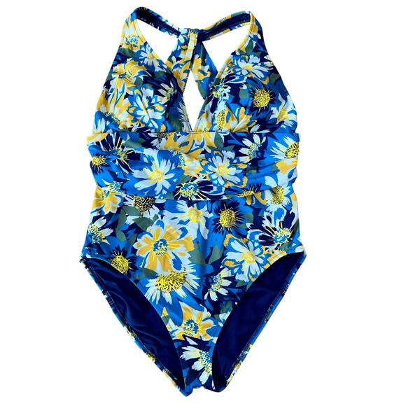 Adore Me One Piece Swimsuit Floral - Picture 1 of 10